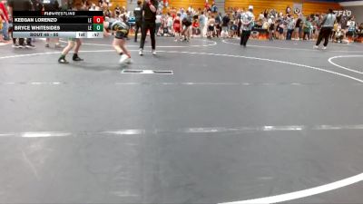 85 lbs Round 3 - Bryce Whitesides, Summerville Take Down vs Keegan Lorenzo, Carolina Reapers