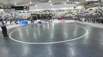150 lbs Placement (4 Team) - Ashton Frison, Christian Brothers High School vs Nick Toth, Father Ryan High School