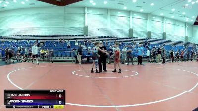87 lbs Cons. Semi - Chase Jacobs, MI vs Lawson Sparks, PA
