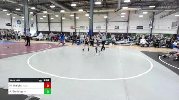 66 lbs Rr Rnd 2 - Mason Weight, Roseburg Mat Club vs Alsea Goldsby, Mat Demon WC