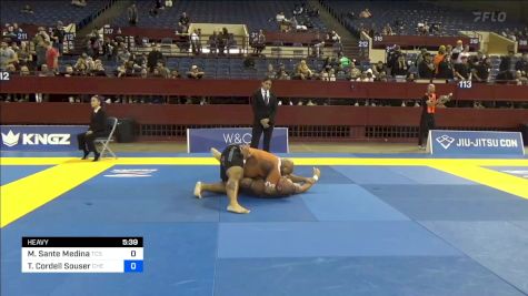Michael Sante Medina vs Terrance Cordell Souser 2024 Pan IBJJF Jiu-Jitsu No-Gi Championship