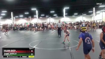 44 lbs Round 3 (6 Team) - Allana Smith, U2 Upstate Uprising vs Gabby DiVello, 84 Athletes