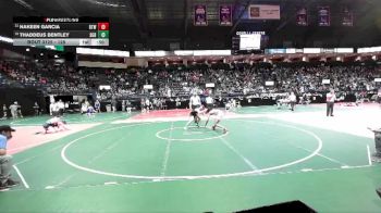 128 lbs Cons. Round 2 - Hakeen Garcia, BTWA vs Thaddeus Bentley, SGB1