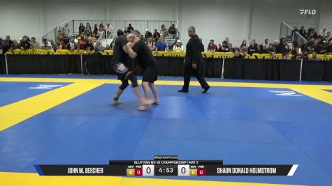 Shaun Donald Holmstrom vs John M. Beecher 2026 Pan IBJJF Jiu-Jitsu No-Gi Championship