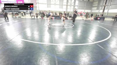 U20 Women - 65 lbs Cons. Round 5 - Jessica Mendez, AZ vs Riley Hanrahan, WI