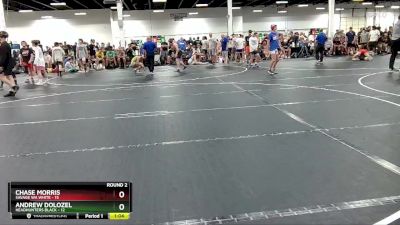 132 lbs Round 2 (4 Team) - Andrew Dolozel, Headhunters Black vs Chase Morris, Savage WA White