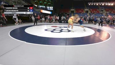 190 lbs Semis - Cooper Reves, KS vs Lucas Ricketts, KY