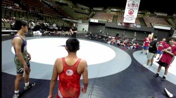 110 lbs Xavier A Hernandez, SCVWA - Santa Clara Valley Wrestling Association vs Haris Nurakhunov, MDWA - Mount Diablo Wrestling Association