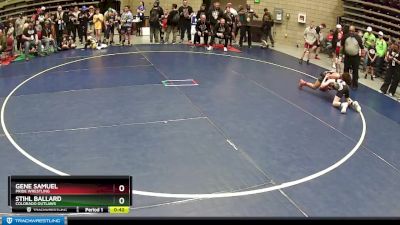 82 lbs 3rd Place Match - Stihl Ballard, Colorado Outlaws vs Gene Samuel, Pride Wrestling