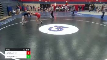 189 lbs Consy 4 - Anthony Salvini, Fort Cherry vs Jacob Layhue, Beth Center