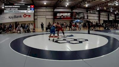 74 kg Cons. Round 4 - Brayden Roberts, LIURTC vs Cody Chittum, Boom Ranch