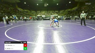 108 lbs Round Of 16 - Xavier Garcia, Clovis West vs Caiden Avila, Madera