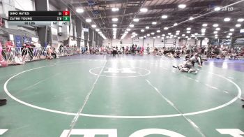 90 lbs Quarterfinal - Gino Hayes, Ohio Gold - EL vs Zayne Young, CTWHALE Orca - EL