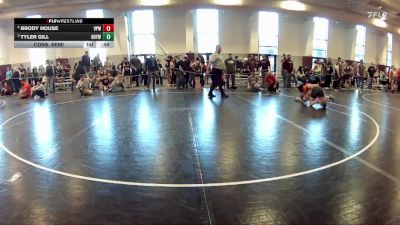 120 lbs Cons. Semi - Brody House, Virginia Patriots Wrestling vs Tyler Gill, Hanover Hawkeye Youth Wrestlin