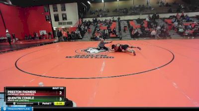 132 lbs Cons. Round 3 - Payton Lee, St. Charles (EAST) vs Alexander Gutierrez, HUNTLEY