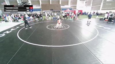 120 lbs Semifinal - Trexden Olsen, Total Domination Wrestling Club vs Taegan Leavitt, Champions Wrestling Club