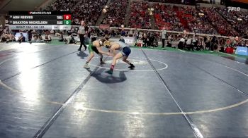 5A 120 lbs Cons. Round 1 - Ash Reeves, Twin Falls vs Braxton Mickelsen, Blackfoot