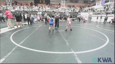 52-55 lbs Rr Rnd 1 - Baylor Hackney, Prime Wrestling vs Titan Kay, Noble Takedown Club