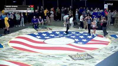 Champ. Round 1 - Sayth Cronin, Stanley County vs Brody Dybvig, Tri-Valley