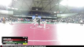 92 lbs Champ. Round 1 - Patrick Gibbs, Mat Rats Rebooted Wrestling vs Aiden Ungs, Forks Wrestling Club