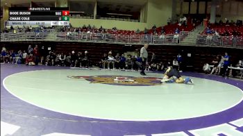 150 lbs 4th Wrestleback (16 Team) - Bode Busch, Manhattan HS vs Chase Cole, Lincoln East
