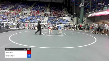 152 lbs Rnd Of 64 - Aidin Bina, Massachusetts vs Caiden Talento, Connecticut