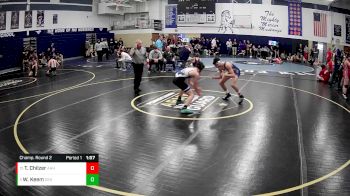 145 lbs Champ. Round 2 - Thomas Chilzer, Avella Area Hs vs Wyatt Keem, Cambridge Springs Hs