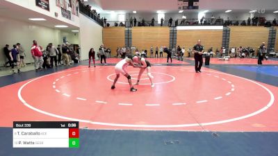 100 lbs Consi Of 16 #2 - Torrey Caraballo, Ace Academy vs Paris Watts, Georgia