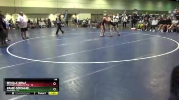 135 lbs Round 1 (6 Team) - Paige Gershmel, Montana vs Brielle Bibla, Charlie`s Angels-FL Pnk