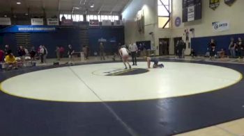 125 lbs Cons. Round 3 - Frank Bonura, Seton Hill vs Noah Hodges, Alderson Broaddus