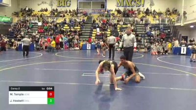 122 lbs Consy 2 - Morgan Temple, Seneca Valley vs Joe Heskett, Eagle WC