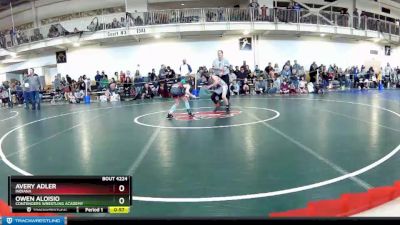 56 lbs Champ. Round 2 - Owen Aloisio, Contenders Wrestling Academy vs Avery Adler, Indiana