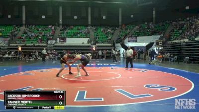 1A-4A 157 Champ. Round 1 - Jackson Kimbrough, Madison County vs Tanner Mertel, Cherokee County