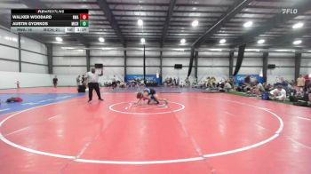 148 lbs Rr Rnd 2 - WALKER WOODARD, Roundtree Wrestling Academy - BHS vs Austin Gyorkos, Michigan Premier Blue - BHS