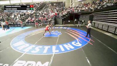 4A 165 lbs Cons. Round 3 - Zaiden Rosenthal, East vs Jacob Harris, Mountain Crest