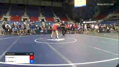 106 lbs Round Of 16 - Vincent Luttrell, New Mexico vs Zane Donley, Oklahoma