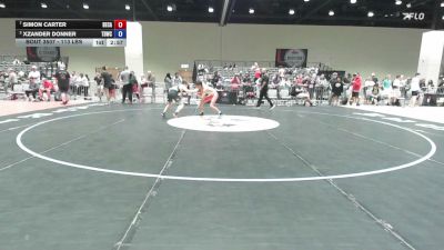 113 lbs 5th Place Match - Simon Carter, Bear Cave vs Xzander Donner, Tiger Den Wrestling Club