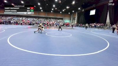 126 lbs Prelim - Casey Kalpakoff, El Dorado vs Joseph Rivera, Menlo-Atherton