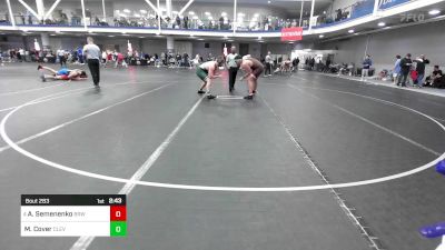 285 lbs Round Of 32 - Alex Semenenko, Brown vs Mason Cover, Cleveland State