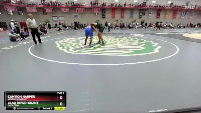 285 lbs Champ. Round 2 - Alaq Dowd-Grant, Castleton vs Cam`ron Harper, Aurora Universtiy