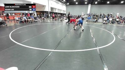165 lbs Lane Blanchard, Team Michigan - Blue vs Keanu Lee, South Dakota Blue