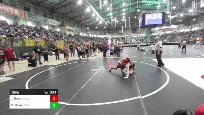 155 lbs Consi Of 16 #1 - Jayce Grano, Rocky Ford vs Marshal Baker, Team Grand Valley Elite