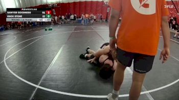 165 lbs Round 1 (8 Team) - Sawyer Goodness, Pulaski vs Knox Stone, Cambridge-Isanti White