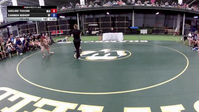 135 lbs Adeline Tuccini, Michigan Blue vs Carmen Bishop, New York
