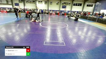 88 lbs Round Of 16 - Ian Spencer, Keene MS vs Peter Annis, Fisheye
