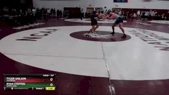 157 lbs Quarterfinal - Tyler Shilson, Augsburg vs Ryan Steffen, Upper Iowa