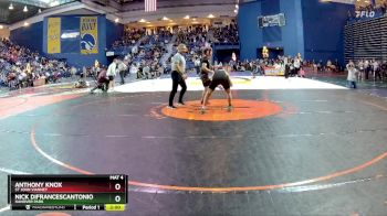 126 lbs Champ. Round 3 - Anthony Knox, St John Vianney vs Nick DiFrancescantonio, Hanover Park