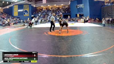 126 lbs Champ. Round 3 - Anthony Knox, St John Vianney vs Nick DiFrancescantonio, Hanover Park