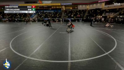 150 lbs Champ. Round 1 - Cam Matthews, DeKalb vs Ben Gallagher, Waukee Northwest