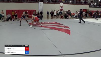 61 kg Quarterfinal - Ryan Miller, Pennsylvania RTC vs Kurtis Phipps, Buffalo Valley Regional Training Center